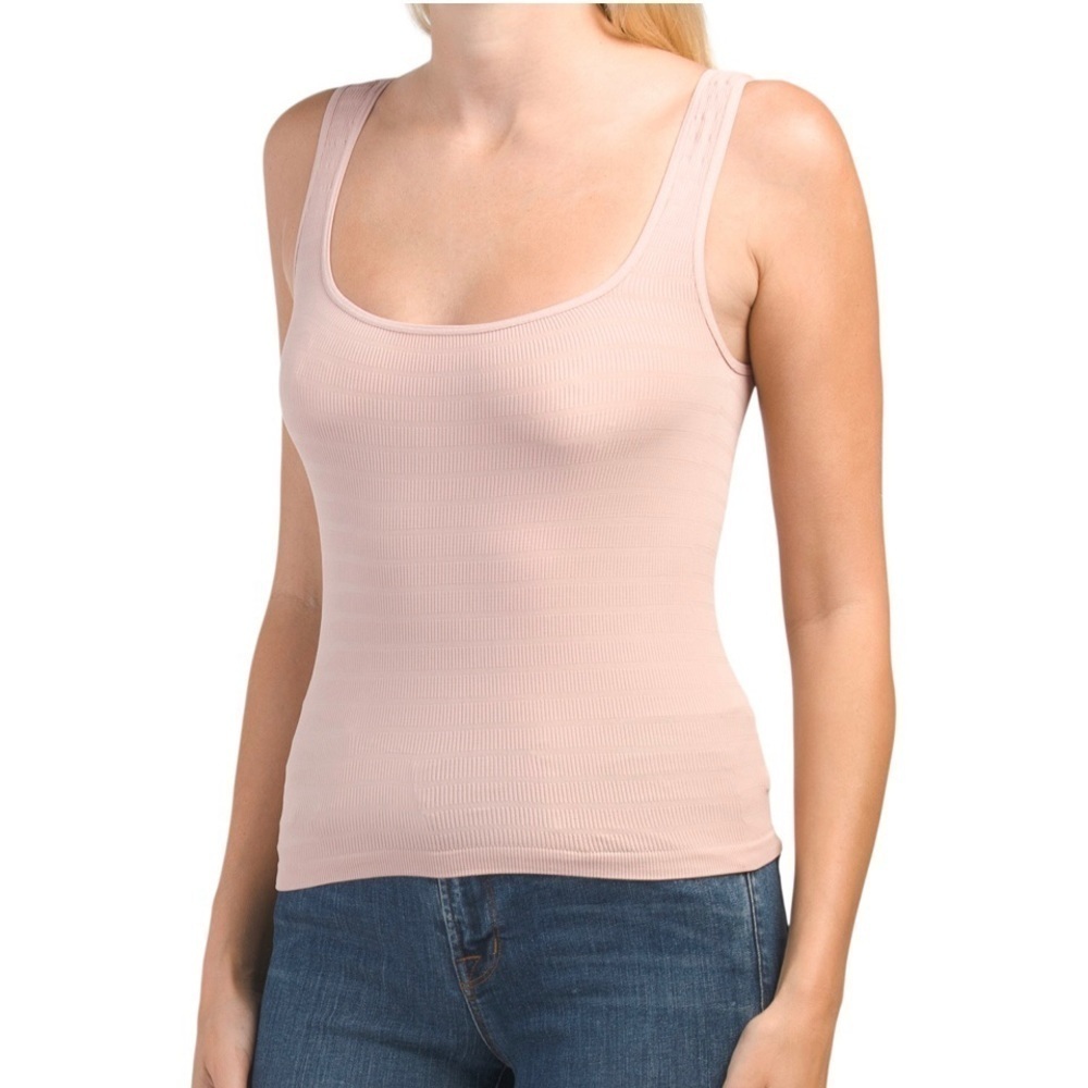 Free People Intimately Square One Seamless Cami In Ballet. NWT